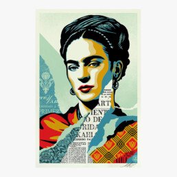 The Woman Who Defeated Pain (Frida Kahlo)